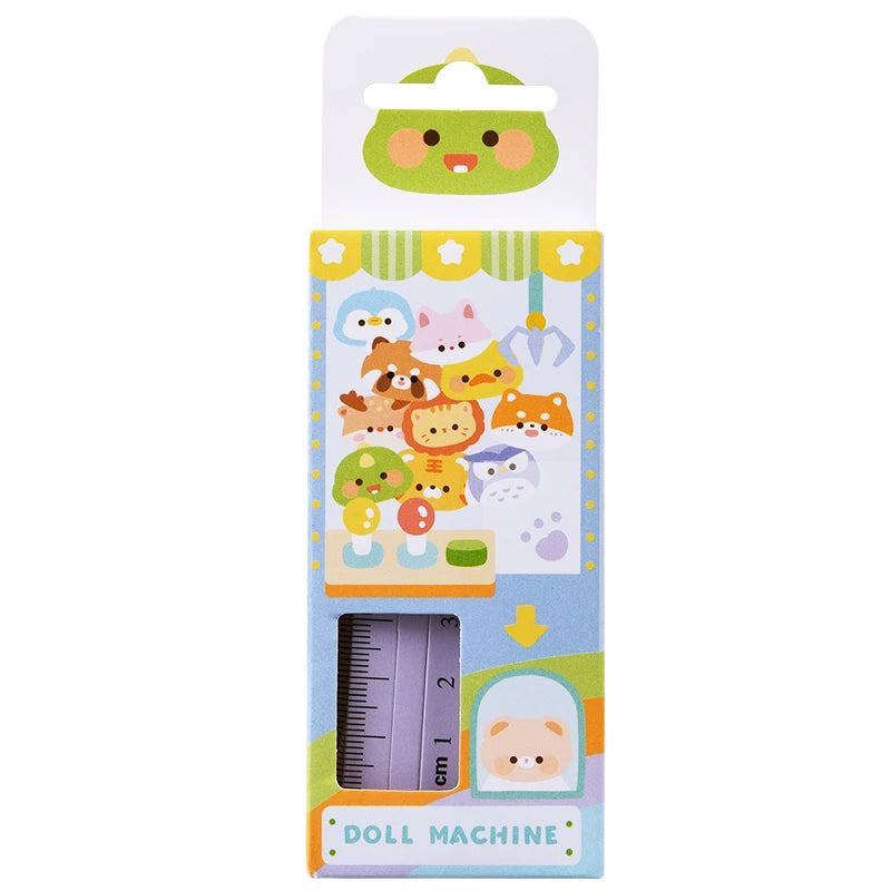 30Pcs Cute Animal Cartoon Bookmarks Set with Reading Ruler Fun Book Accessories for Kids Students School Office Gifts