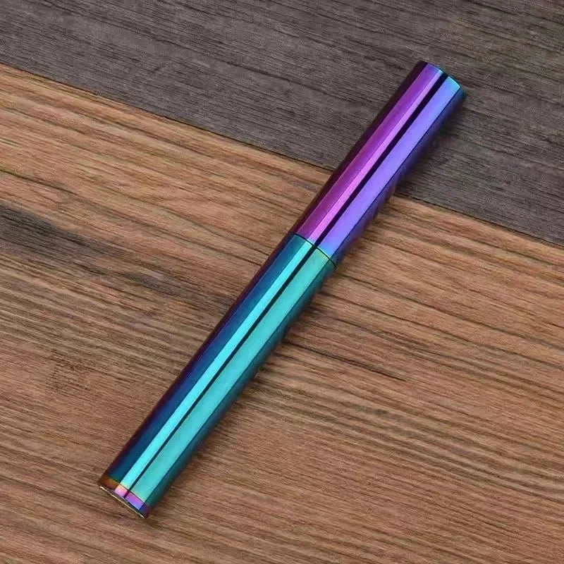 Creative Unusual Kerosene Lighter Copper Nunchaku Funny Retro Grinding Wheel Flint Lighters Foldable Mini Portable Men's Gift