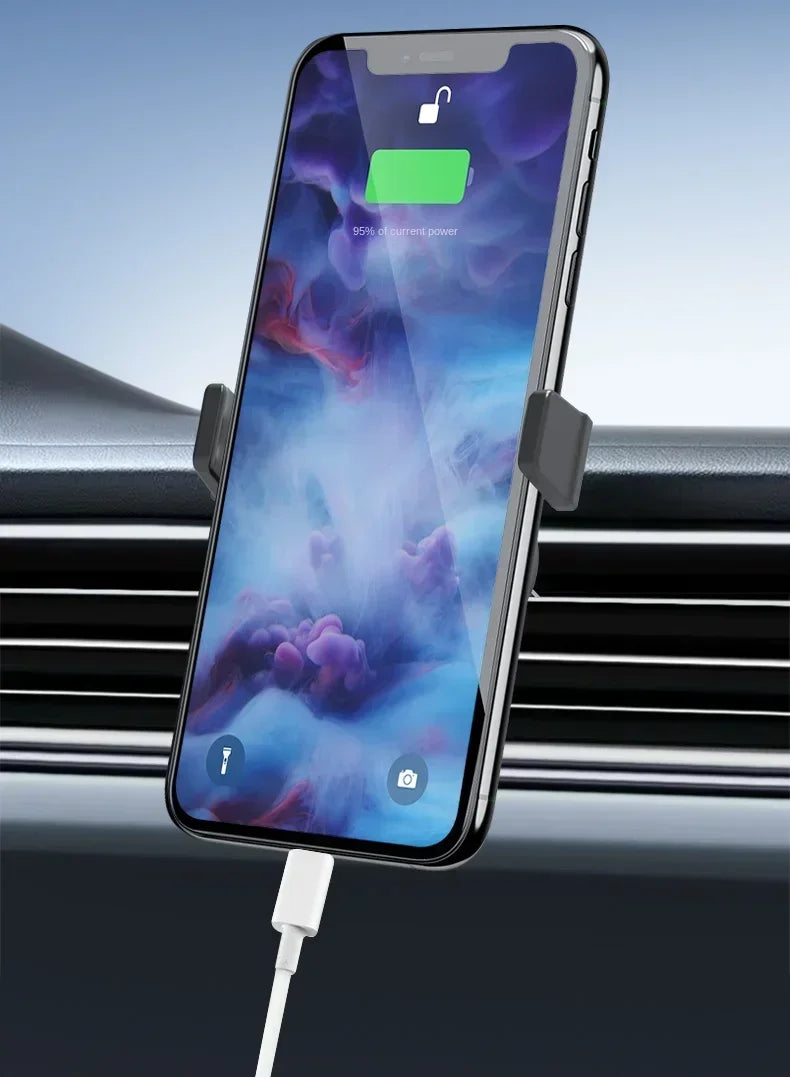 RandGrey Car Phone Holder for Universal Mobile Phone Holder Stand Car Phone Stand for Car Air Outlet Mount Car Cell Phone Suppor