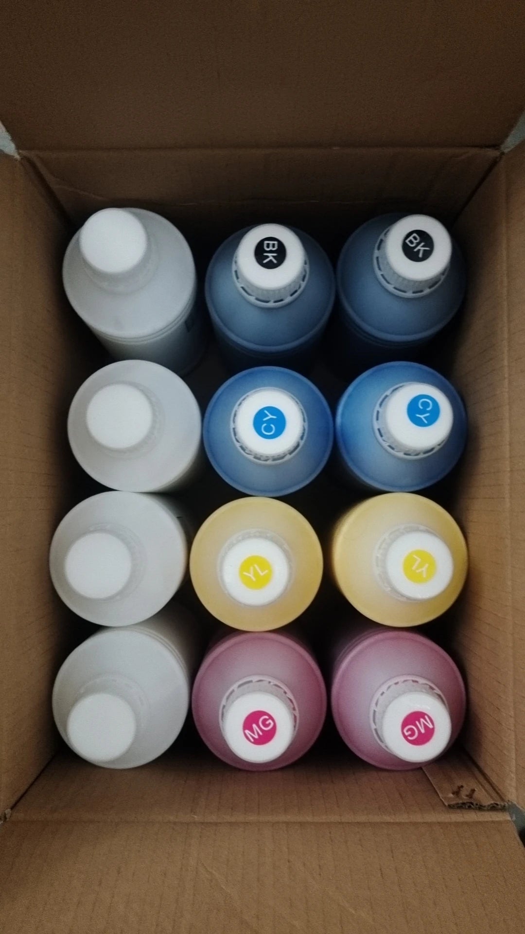 CMYK eco solvent inks