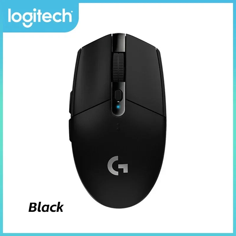 Logitech G304/G305 LIGHTSPEED Wireless Lightweight Gaming Mouse For FPS/MOBA/MMO/RPG/CS2- HERO Sensor 12K DPI, 6 Programmable