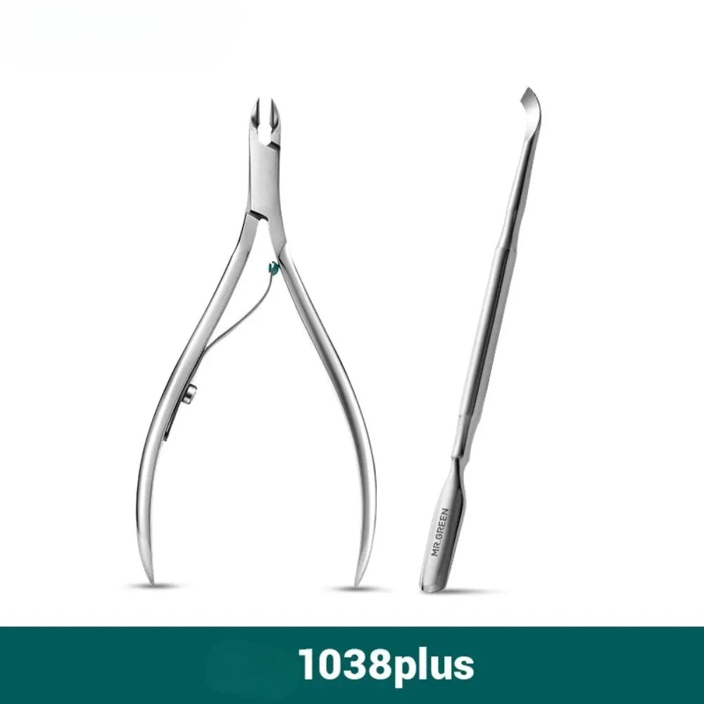 Nail Cuticle Nipper Manicure Scissors Stainless Steel Dead Skin Remover Pusher Tool Trimmer