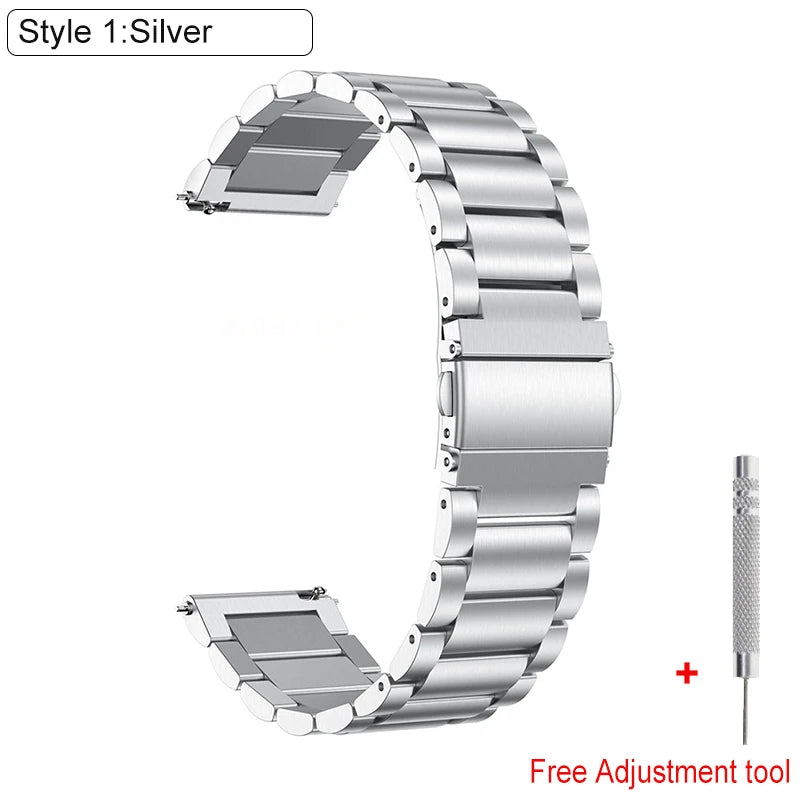 20 22mm Stainless Steel Replacement Gt2 Pro Strap For Huawei GT 2 3 Pro Strap For Huawei Watch 4 3 GT2 3 GT3 Pro 46mm 43mm 42mm