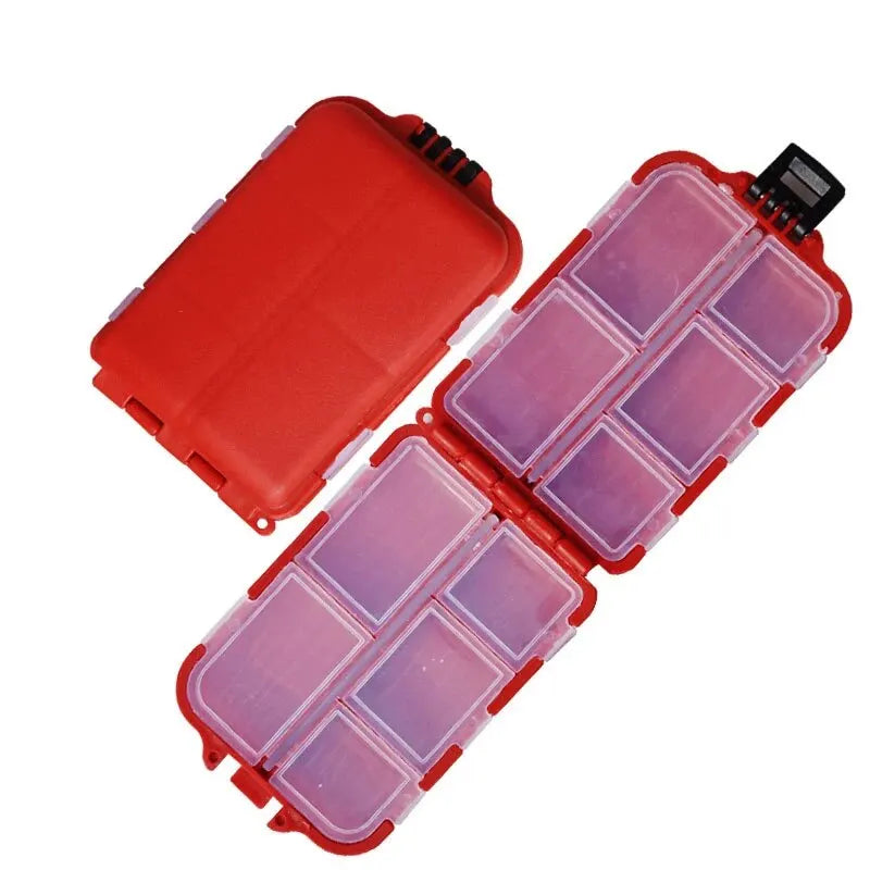 ABS Material Fish Accessories Box 38.5g Bait Box Portable Storage Box OEM and on Stocks 4 Color High Quality