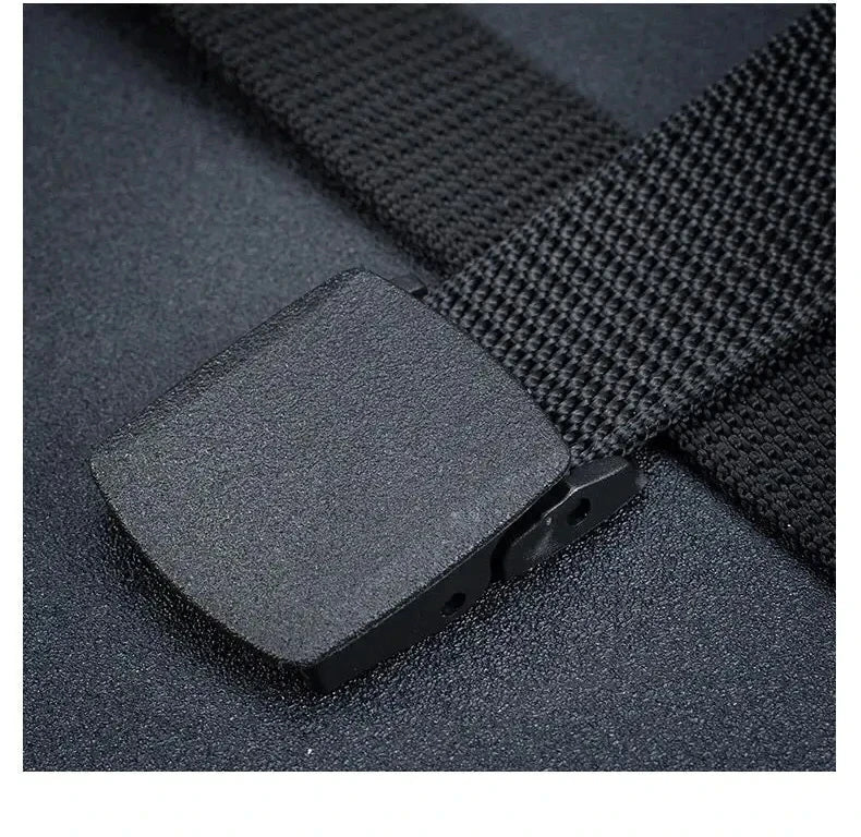 Men Military Automatic Buckle Nylon Belt Outdoor Hunting Multifunctional Tactical Canvas Belt High Quality Military Belt