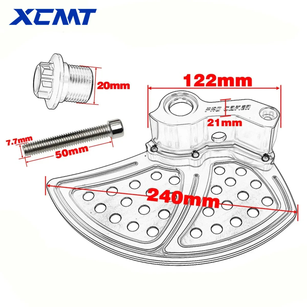 For Husqvarna TE TX TC FE FX For KTM SX SX-F XC XC-F EXC XCW High-Quality Durable Motorcycle Front Brake Disc Protector Cover