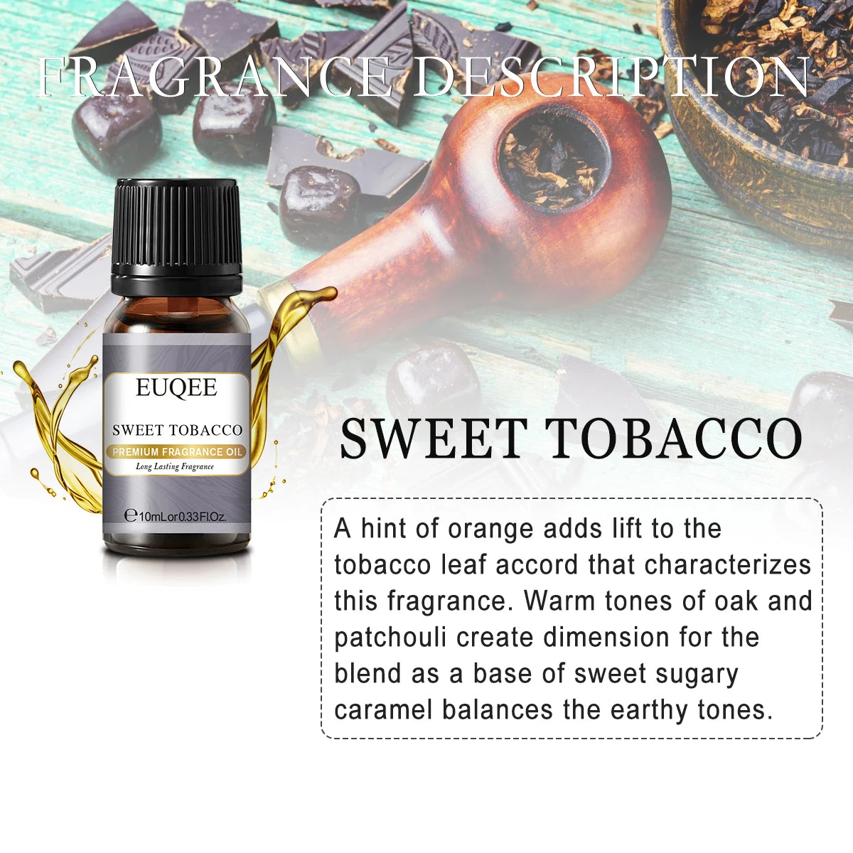EUQEE 10ML Coconut Vanilla Bubble Gum Fragrance Oil For Making Candle, DIY Soap Coffee Cake Cedarwood Premium Aroma Oils