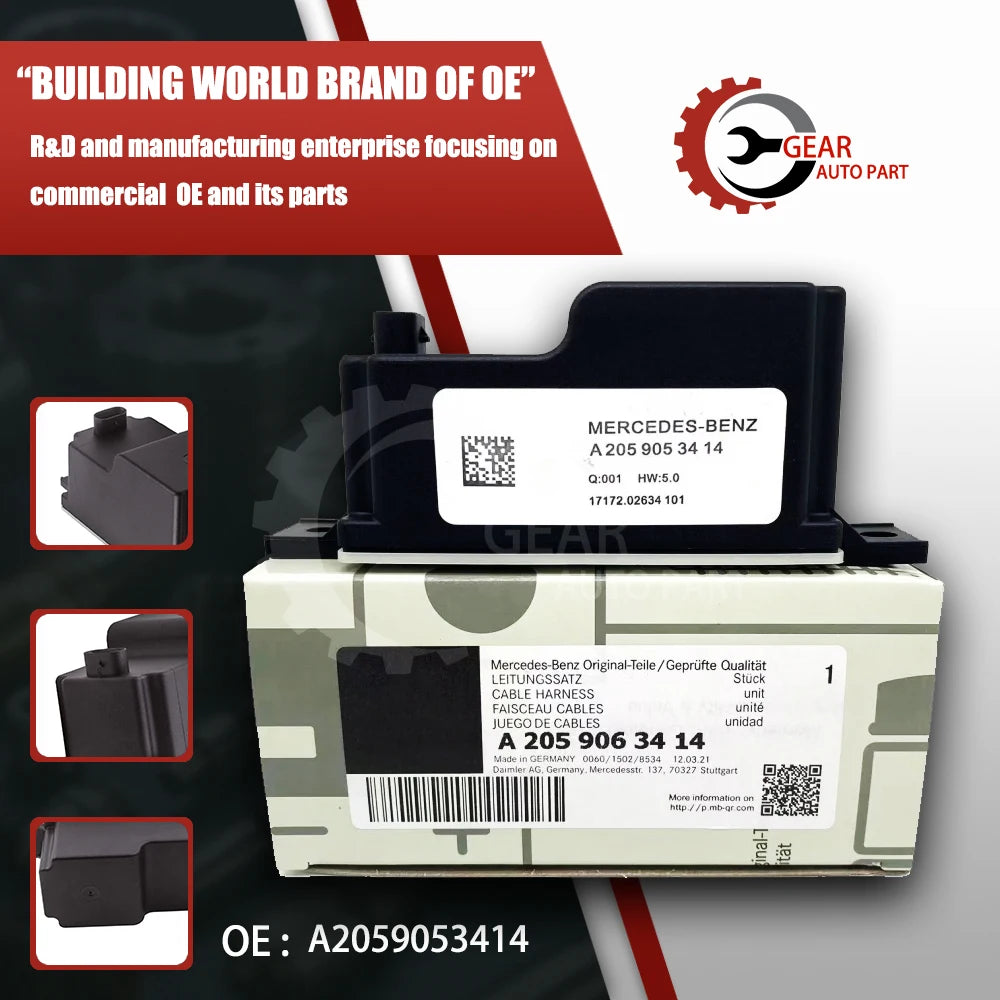 A2059053414 Car Voltage Transformer Voltage Converter 2059053414 For Mercedes Benz C E S Class W205 W213 W222 A2059052809