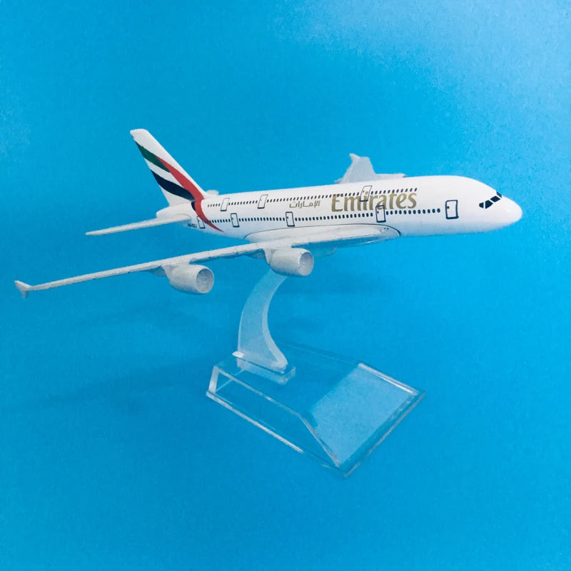 JASON TUTU 1:400 Diecast Metal Planes United Arab Emirates Airline airbus A380 Aircraft Model Planel Airplane Collect Gifts