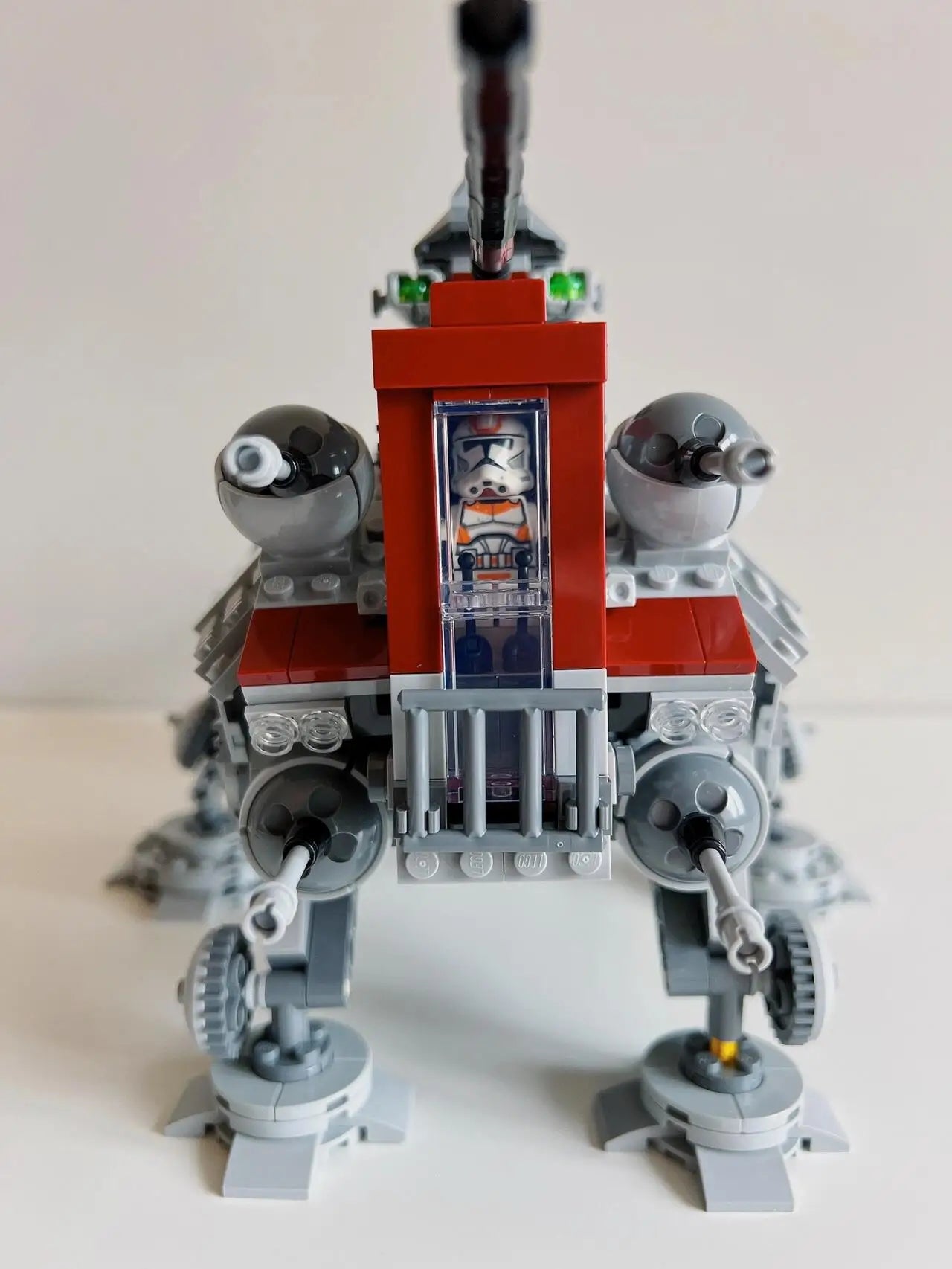 Miniso Disney Star Wars All Terrain Tactical Actuator AT-TE Walker 75337 Model Building Kit Self-locking Bricks ChristmasGift