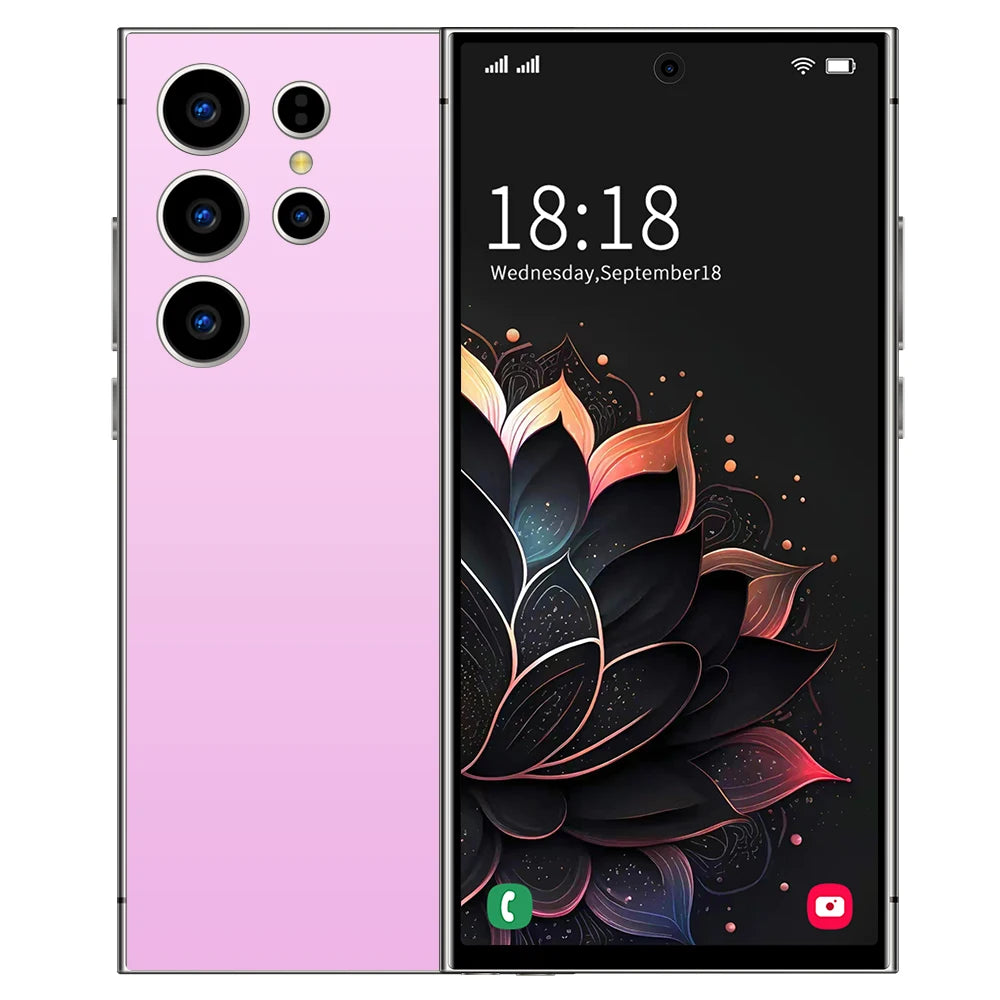 2025 New S26 Ultra Original 5G Smartphone 7.3 inch Dual SIM 7800mAh Android 14 Global Phone