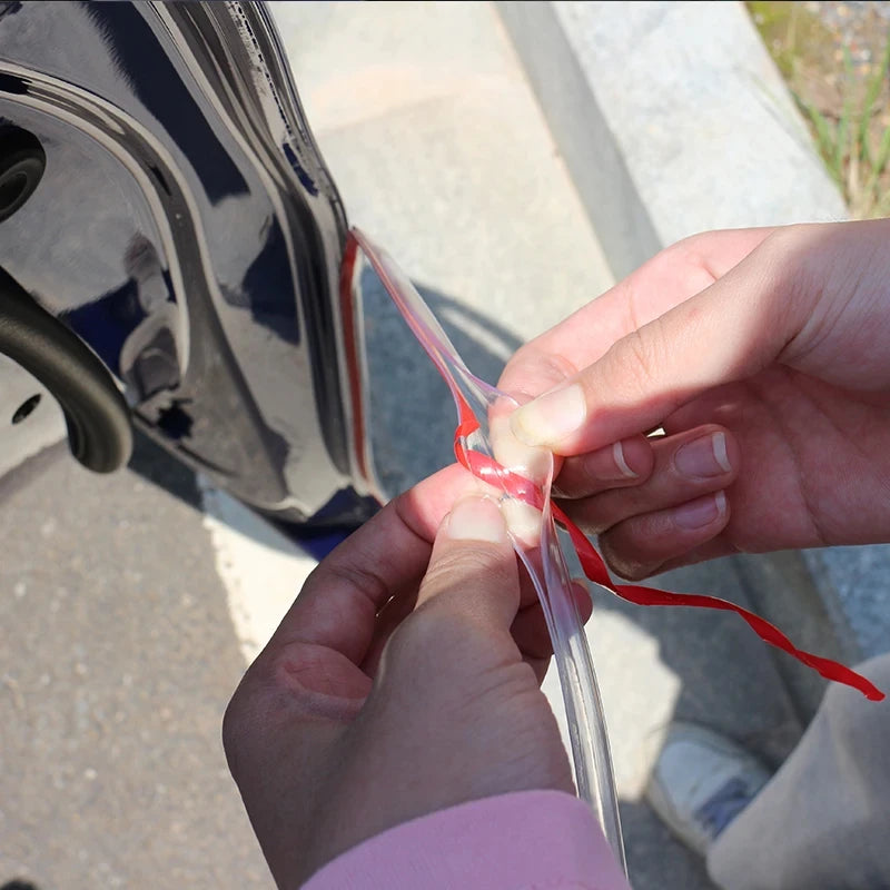 Car Door Protection Transparent Edge Guards Trim Styling Moulding Strip PVC Scratch Protector For Auto Exterior Parts