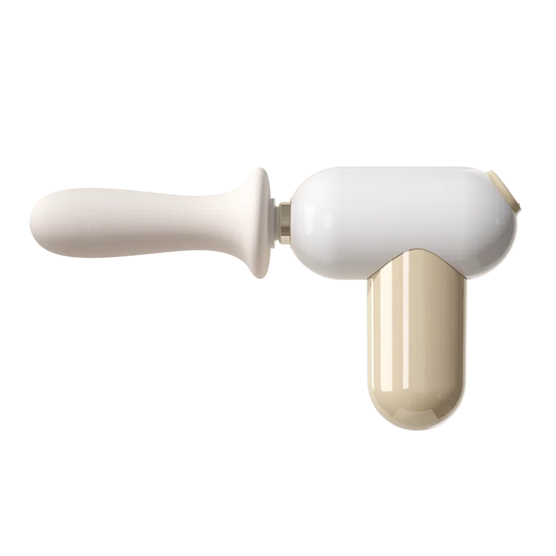 Telescopic Gun Electromechanical Simulation Phallus Female Masturbation Prop Automatic Pumping and Inserting Sex Toys