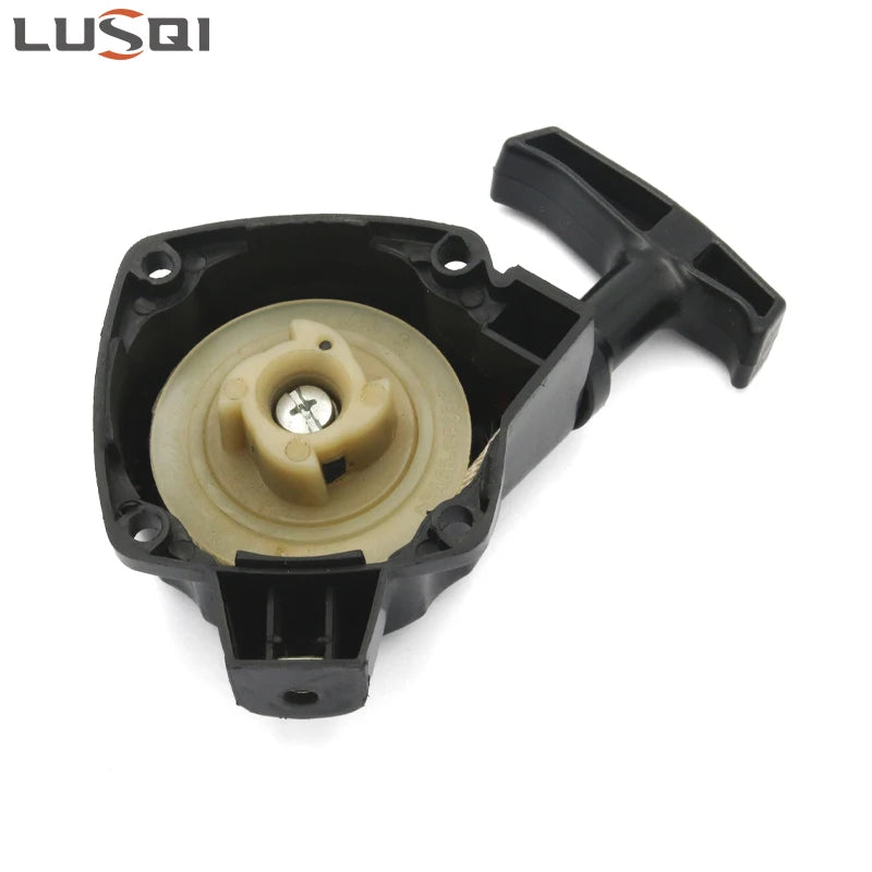 LUSQI Recoil Starter Easy Pull Lawn Mower 34F 22cc 26cc 36cc Engine Gasoline Brush Cutter Start