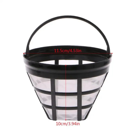 Replacement Coffee Filter Reusable Refillable Basket Cup Style Brewer Tool Coffee Maker Accessories Handmade Kitchenware