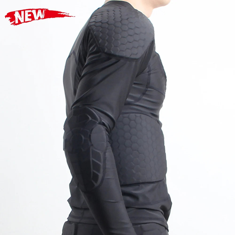 Motorcycle Full Body Armor Jacket Protective Moto Underwear Anti-collision Motorbike Riding Clothes Honeycomb Pad Motocross Tops