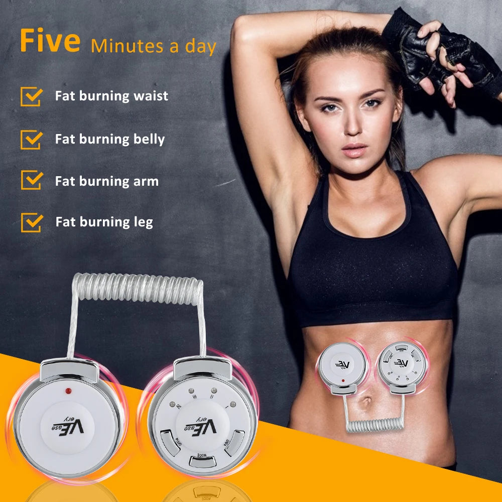 VE Sports Body Apparatus Shaping Slimming Fitness Liposuction Machine Belly Arm Leg Fat Burner Body Massager Fat Burning Pads