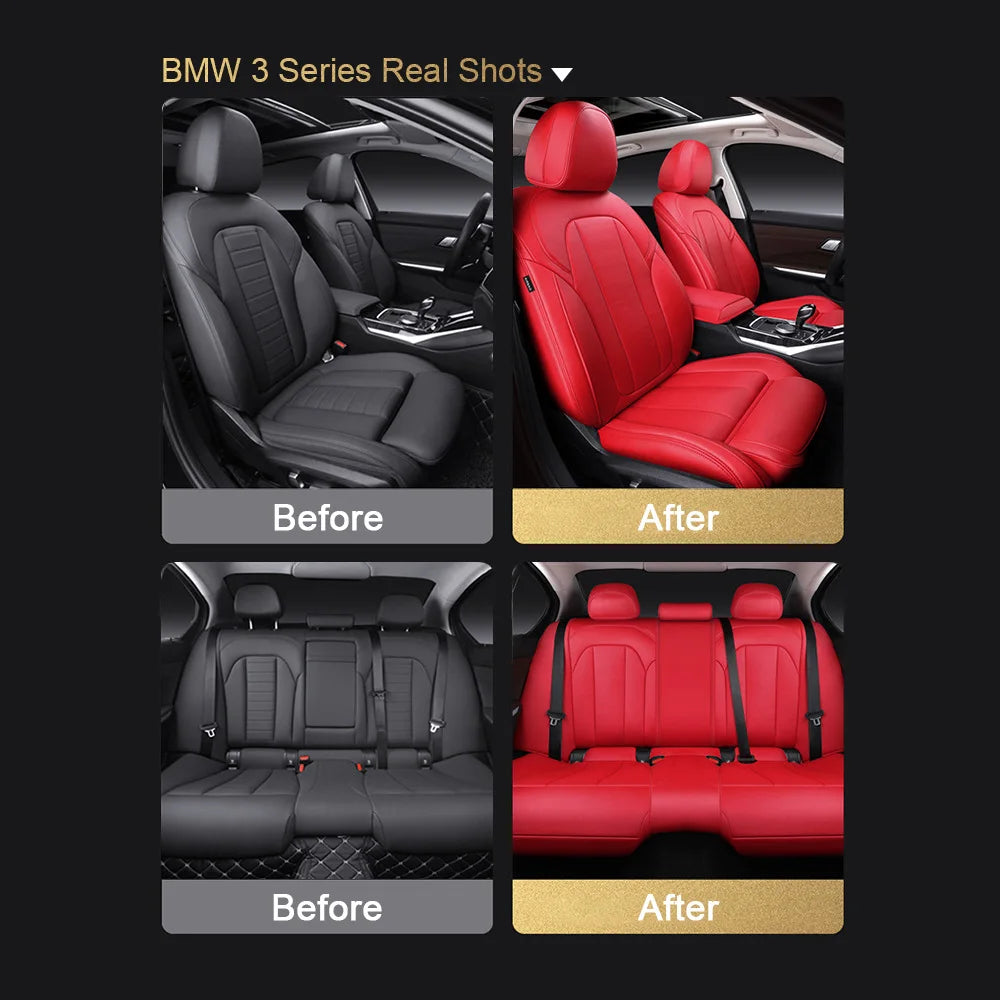 For Land Rover Range Rover Velar 2017 2018 2019 2020 Faux Leather Custom Car Seat Covers Full Set Interior Protector Accessories