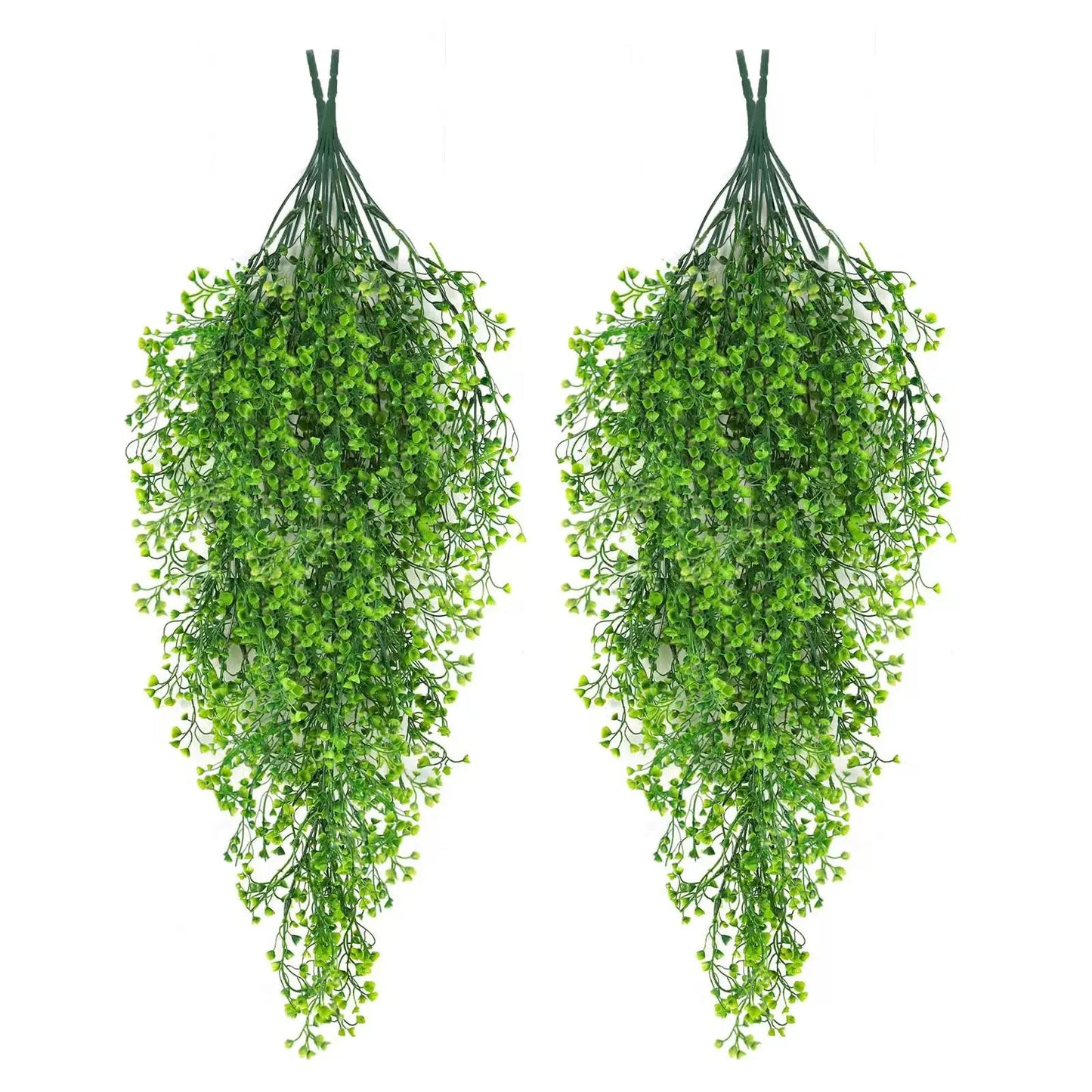 4pcs 80CM Artificial Admiralty Willow Wall Hanging Plant Fake Vine Artificial Hanging Plant Home Garden Wall Decor Fake Flowers