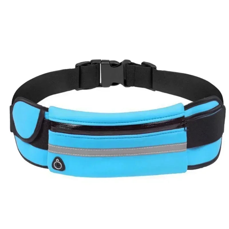 Multi Functional Sports Waist Bag Men's and Women's Outdoor Running Card Headphones Phone Small Item Storage Bag Free Your Hands