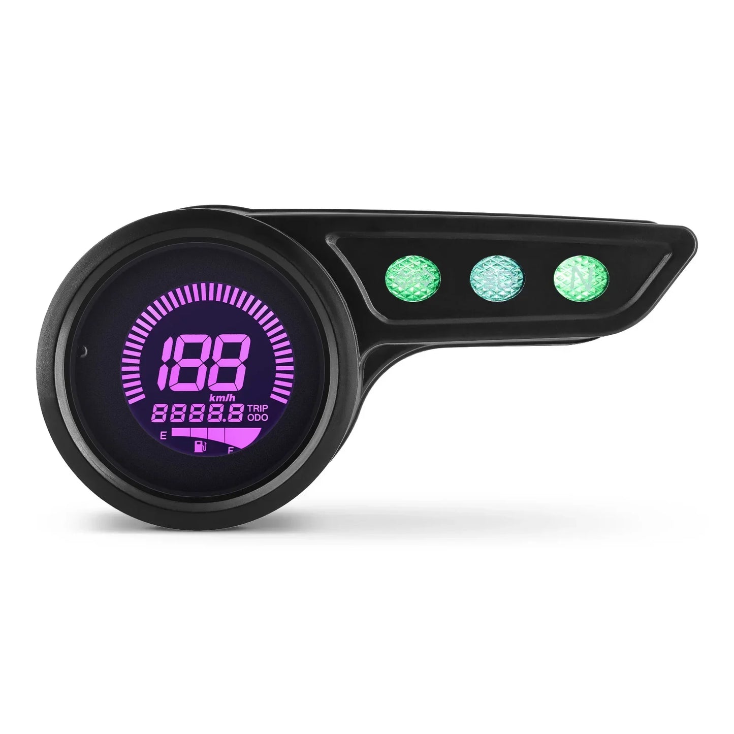 7 Color Backlight Universal Motorcycle Speedometer 12V Moto Dashboard Mileage TRIP KMH MPH Oil Level Gauge Tacho RPM Meter Tacho