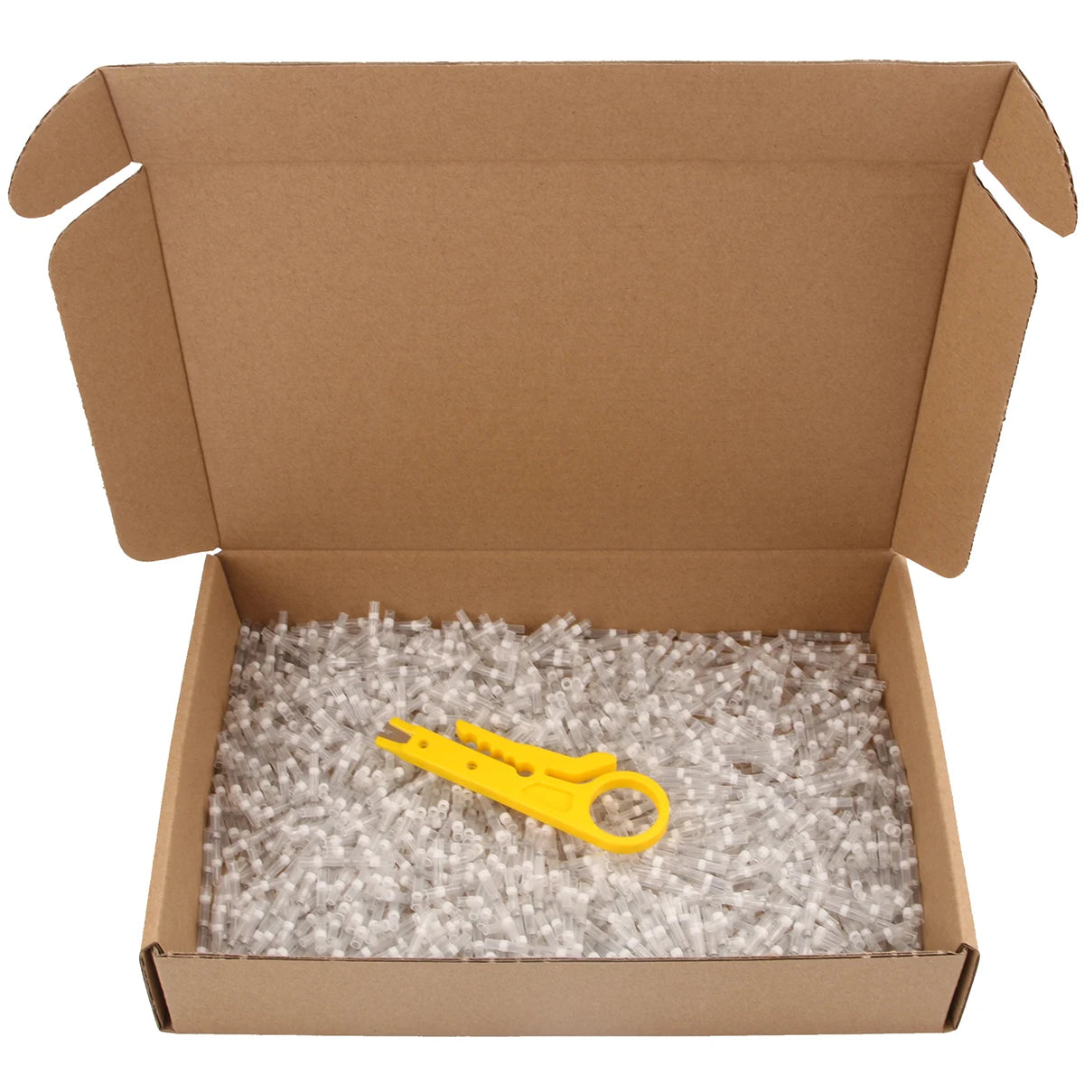 Solder Seal Heat Shrink Waterproof Butt Wire Connectors Terminals Electrical Copper with A Soldering Sleeve Bullet Connector