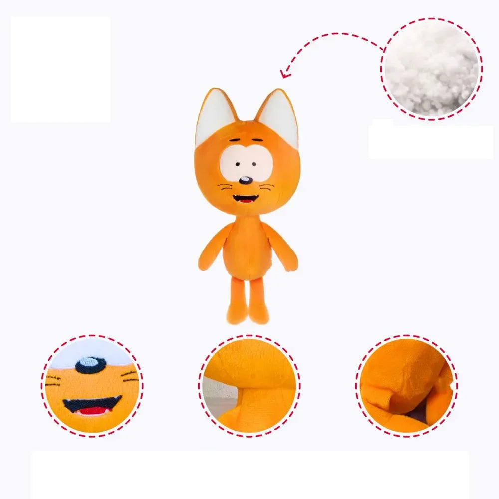 New Kote Kitty Little Cat Coffee Doll Children's Doll Plush Doll Cartoon Anime