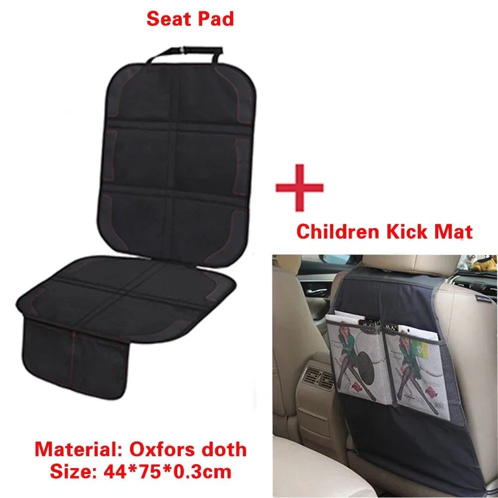 Universal Car Seat Cover Protector for Child Safety Anti-Scratch Mat Pad Waterproof Car Oxford Cushion Auto Rear Seat Protection