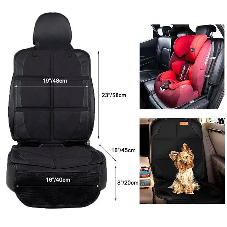 Car Seat Cover for Tesla Model 3 Y Oxford PU Leather Protector Mats Child Baby Cushion Protective Mat For Baby Kids Protection