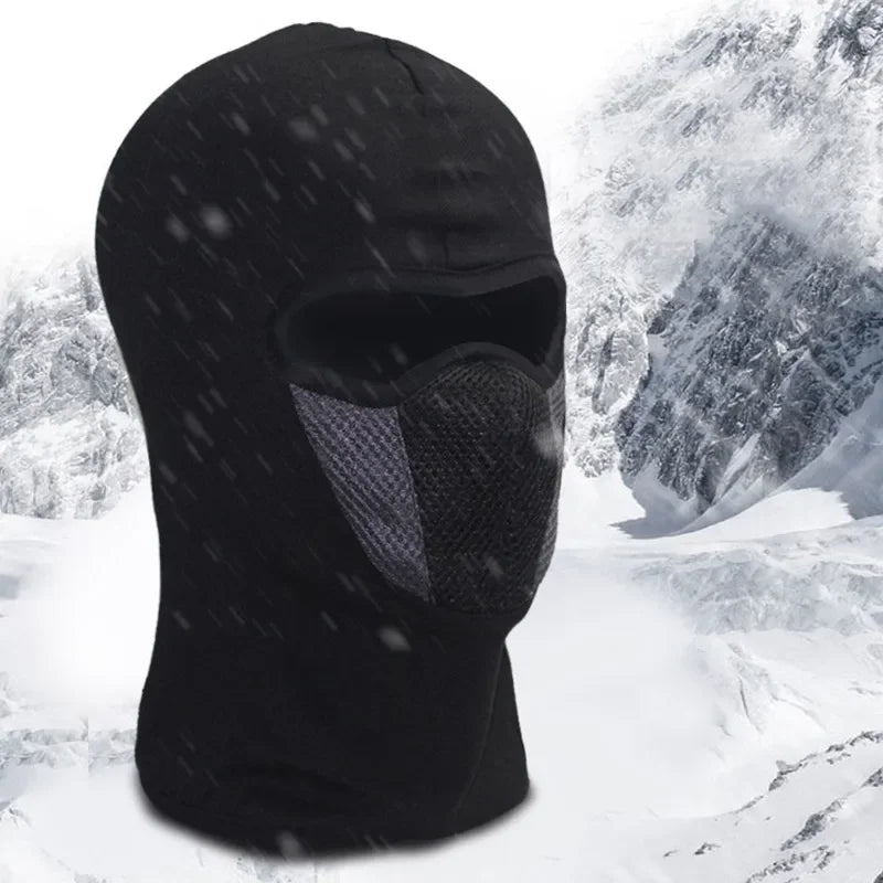 Motorcycle Full Face Mask Balaclava For Men & Women, Breathable Weather- Resistant Riding Sports Mask