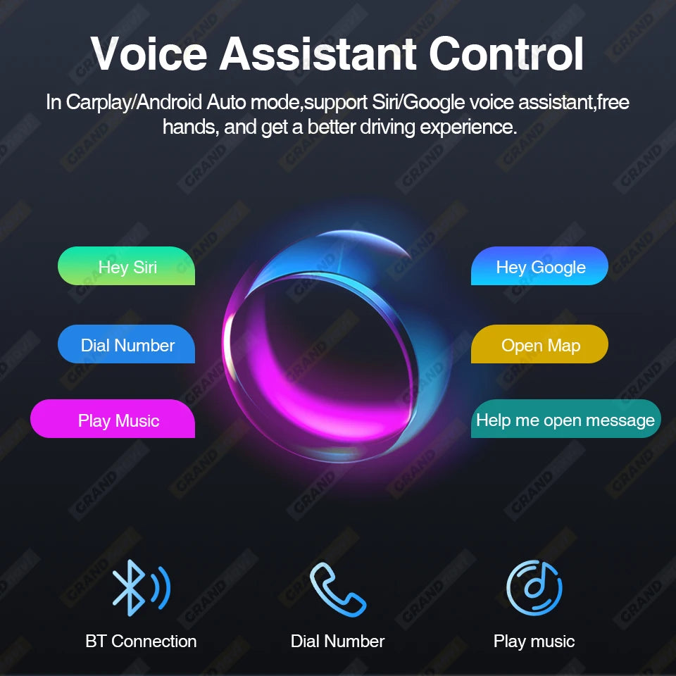 Universal 9 Inch Car Radio Multimedia Video Player Wireless CarPlay Android Auto For VW Nissan Toyota Car Audio Touch Screen