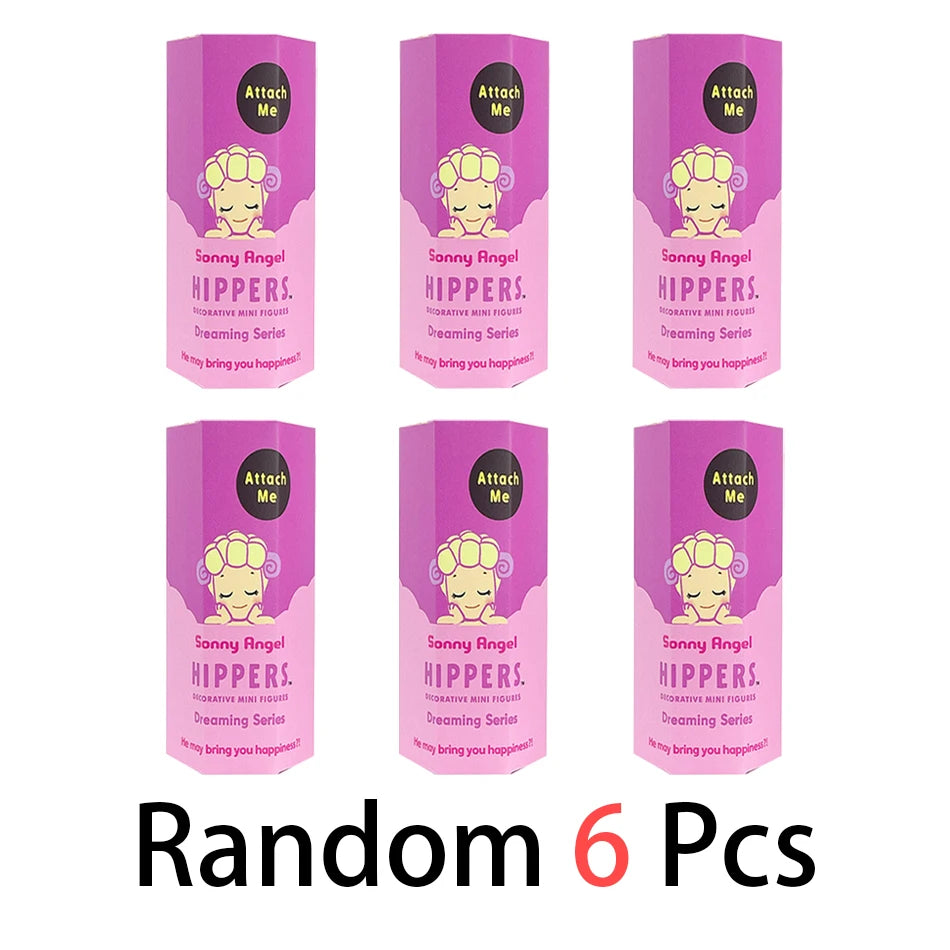 Sonny Angel In Stock Lying Down Hippers Action Figures Cute Mysterious Surprise Toy Anime Model Doll Children Christmas Gifts