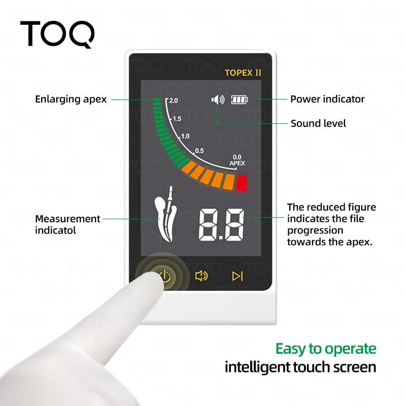 Dental Laboratory MINI Surgical Root Canal Apex Locator Root Canal Measurement Portable Machine Dentistry Tool