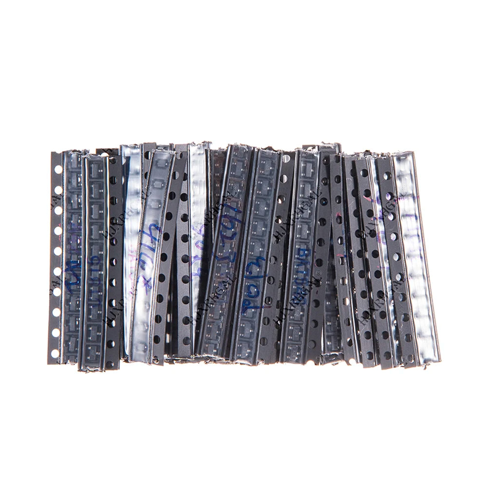 35values x 10PCS=350PCS SMD SMT hjxrhgal Transistor and Diode Assortment Kit