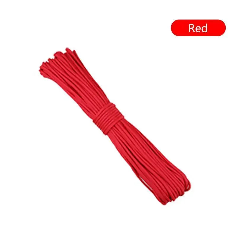 9 Cores 550 Paracord Cord 5 15 30 M Dia.4mm For Outdoor Camping Survival Lanyard Parachute Rope Hiking Tent Accessories