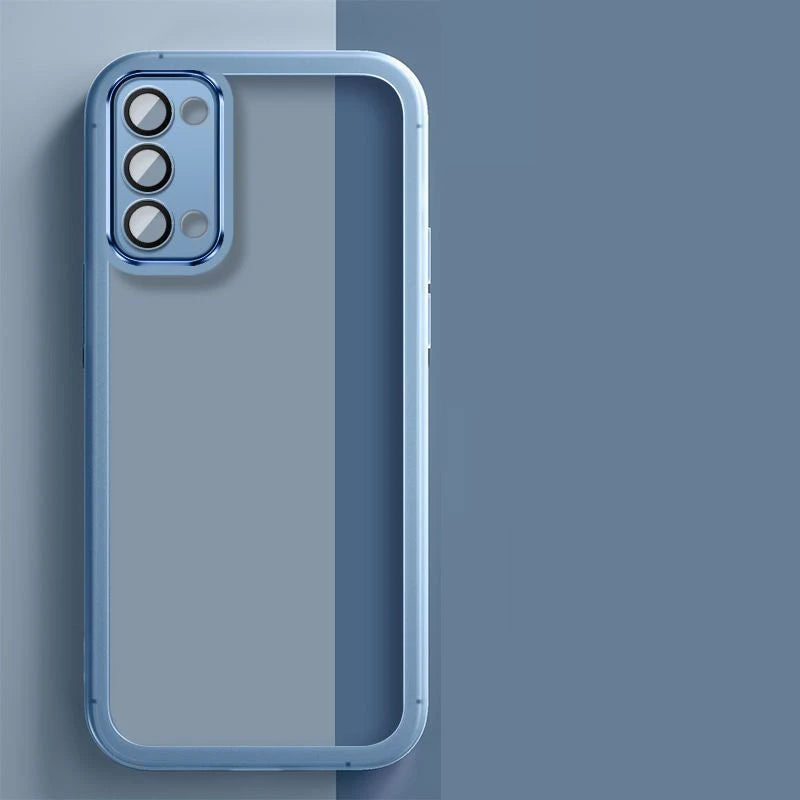 For OPPO A54 5G Case Oppo A74 5G Phone Case oppo A74 5G Cover OPPO A54 5G Shookproof Plating Silicone back cover