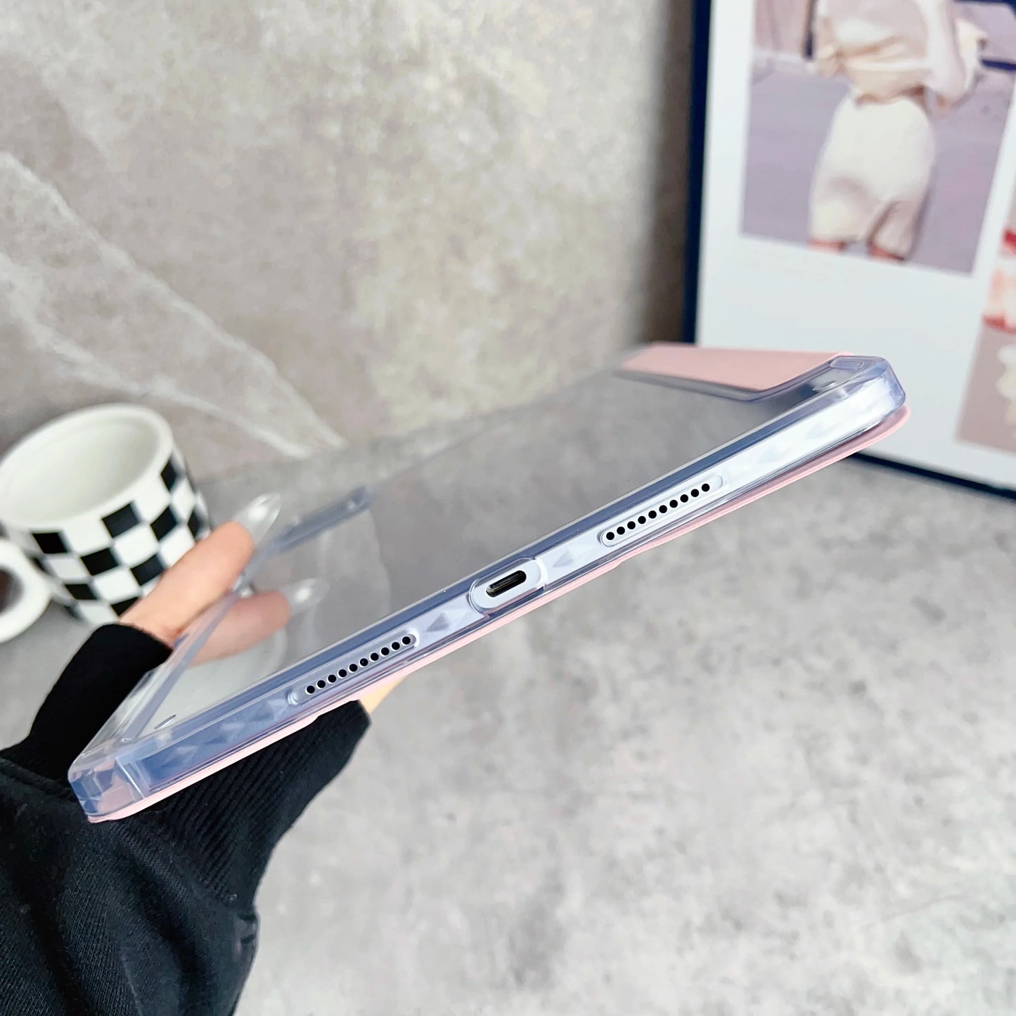 For Xiaomi Mi Pad 8 7 6 Pro 11.2 Case Redmi pad SE 11 2 K Pad 8.8 Auto Wake up & Sleep Silicone Cover Y-Fold Support Charging