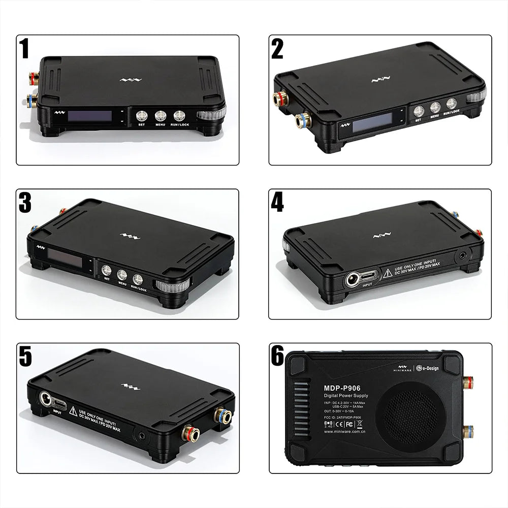 Miniware MDP-P906 Digital Power Supply Adjustable 30V 10A CV CC Output DC Mini Laboratory Programmable Linear Power Meter Module