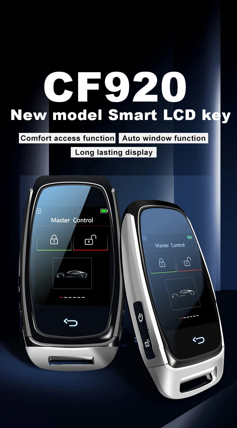 Universal Modified CF920 Smart Key display Key For BMW Audi Benz Lexus Hyundai Nissan Renault Toyota Comfortable Entry Auto Lock