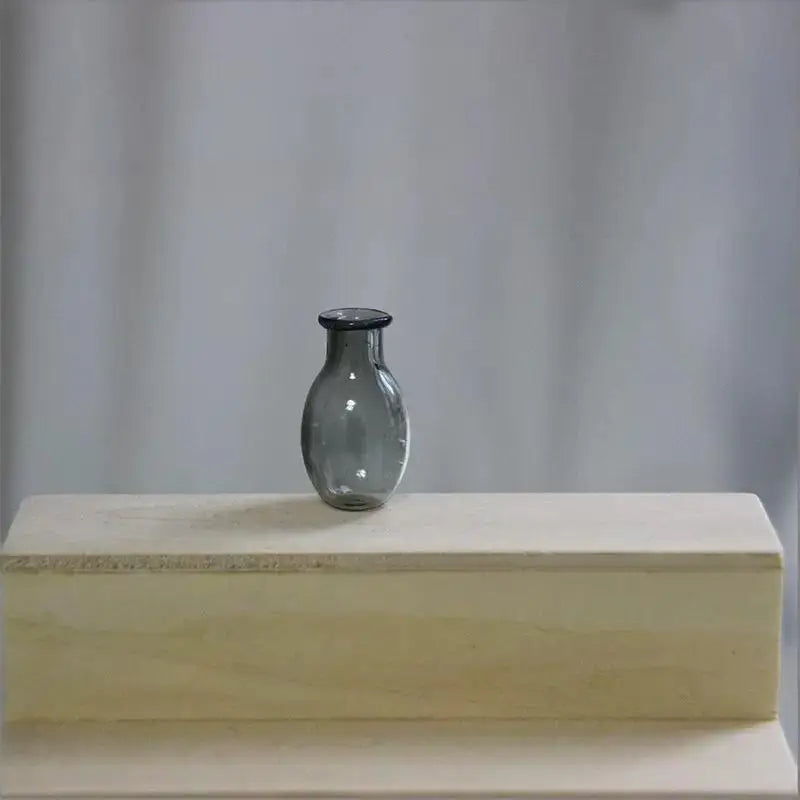 Mini Glass Vase Fridge Magnet Creative 3D Vase Micro Landscape Ornament Fridge Magnets Place Flower Arrangements Decoration