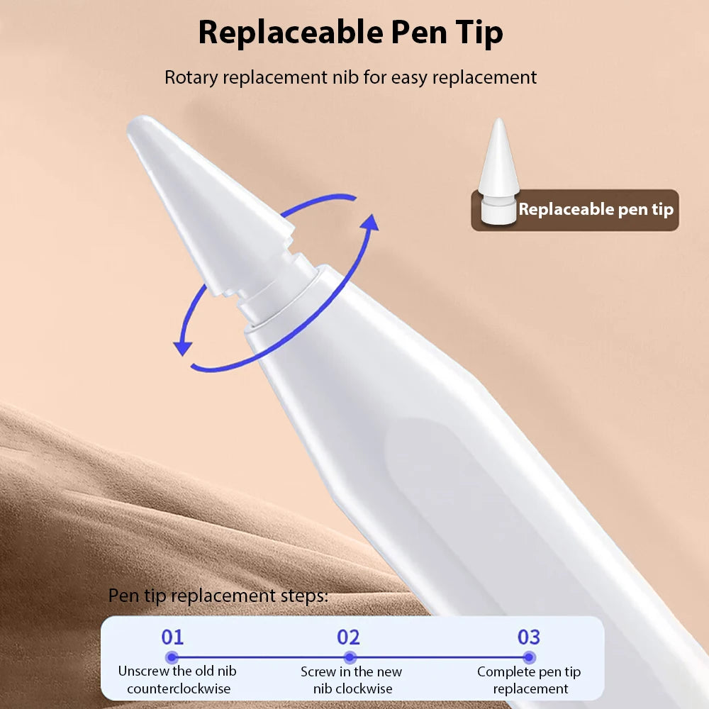 Stylus For Android, iOS, Windows, IPad, Apple Pencil Accessories, Universal Stylus For Tablets And Phones
