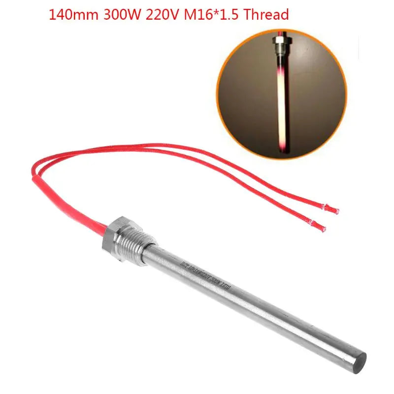 350W 220V Ignition Igniter Hot Rod Wood Pellet Stove 10*140/150/170mm M16*1.5