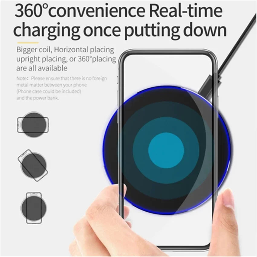 30W Wireless Charger For iPhone 14 13 12 11 Pro XS Max Mini X XR Induction Fast Wireless Charging Pad For Samsung Xiaomi Huawei