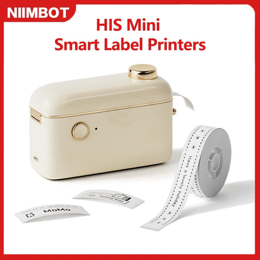 Niimbot H1S Mini Portable Thermal Printer For Stickers Adhesive Label Maker With Continuous Label Printing Machine