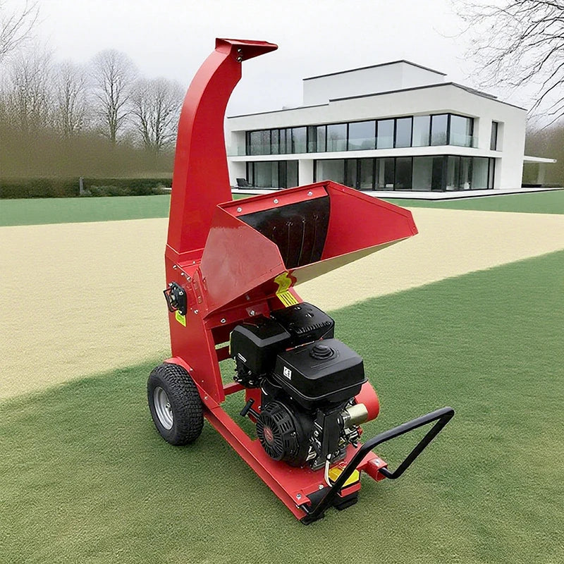 High Quality Branch Chipper Forest Wood Chipping Machine Farm Garden Electric Start Wood Crusher Shredder Branch Shredder