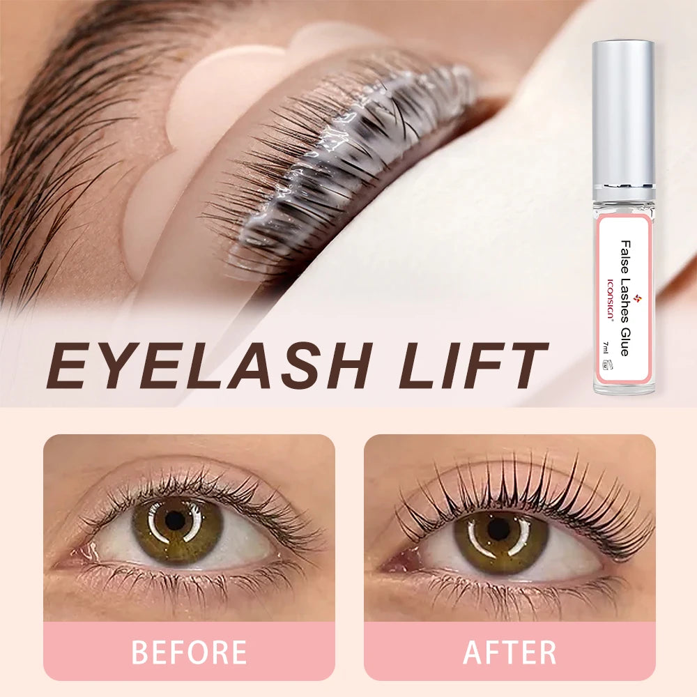 ICONSIGN Lash Lift Kit,Eyelash Perm Kit,Lash Lift and Tint Kit Professional Eyebrows Dye Lash Extension Set Semi-Permanent