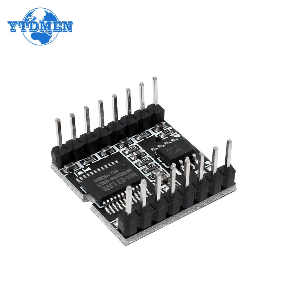 Mini MP3 DF Player Module Board MP3 Audio Voice Decode Board for Arduino Supporting TF Card U-Disk IO/Serial Port/AD DFPlayer