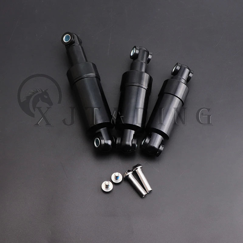110mm 125mm 150mm 750LBS Electric Scooter Aluminum Shock Absorber Suspension Bicycle 24mm Front/Rear Wheels AllInclusive Spring