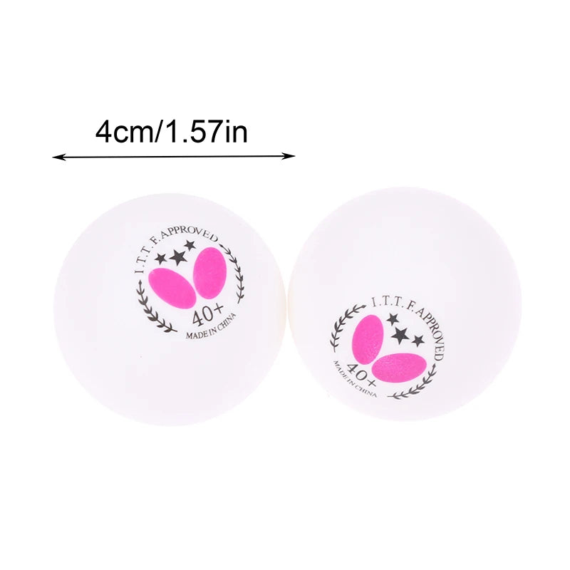 3Pcs Professional Table Tennis Ball 40+ Training Ball For Table Tennis Stroking Training Indoor Games Spare Ping Pong