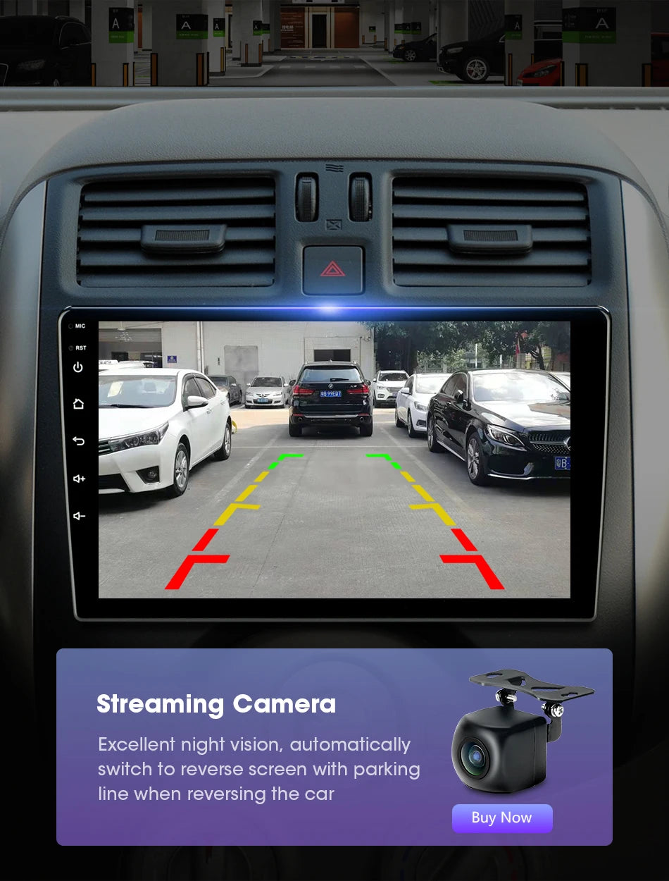 Android 12 Universal Car Radio for Nissan Kia Honda Toyota VW Multimedia Video Player 2Din Carplay GPS Navigaion 9/10" Head Unit